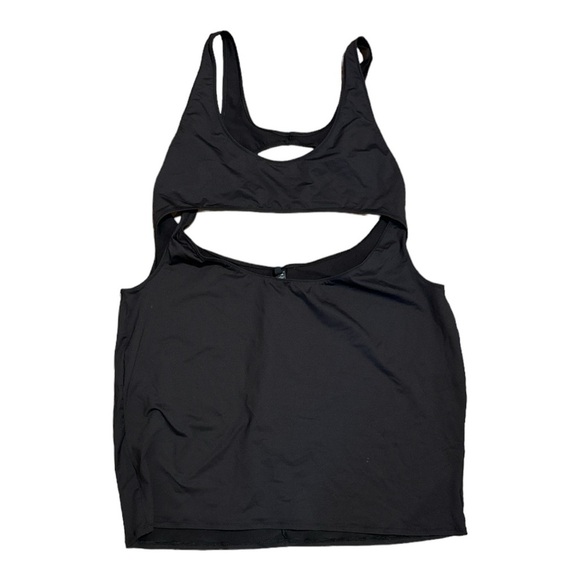 NWT SKIMS SWIM Cutout Tank Dress - Onyx / Black - Size 4X - Picture 6 of 7